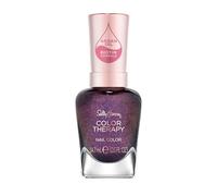 Sally Hansen Colour Therapy Nail Polish, 390 Royal Confidante, Strengthen and Nourish Nails, Infused with Biotin and Argan Oil, 3-in-1 Formula, High-Shine Finish, Salon Quality Results, 14.7ml