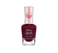 Sally Hansen Colour Therapy Nail Polish, 372 Rise and Wine, Strengthen and Nourish Nails, Infused with Biotin and Argan Oil, 3-in-1 Formula, High-Shine Finish, Salon Quality Results, 14.7ml