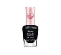 Sally Hansen Colour Therapy Nail Polish, 455 Time For Blues, Strengthen and Nourish Nails, Infused with Biotin and Argan Oil, 3-in-1 Formula, High-Shine Finish, Salon Quality Results, 14.7ml