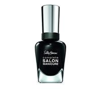 Sally Hansen Complete Salon Manicure Nail Polish, Black and Blue Shades, Hooked on Onyx