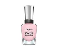 Sally Hansen Complete Salon Manicure Nail Polish, Blush Against The World Limited Edition with Keratin Complex and Shiny, Color 182, Pink, 14.7 ml