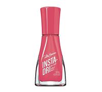 Sally Hansen Insta-Dri Nail Polish, Formula 3 in 1, Base, Colour and Top Coat, Quick-Drying, Precision Brush, 315 Fast And Fuchsia