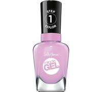 Sally Hansen miracle gel neon nail varnish 534 Orchid-ing Aside