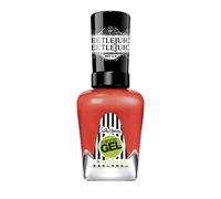 Sally Hansen Miracle Gel, Beetlejuice Strange and Unusual, Long Lasting, Gel-Like Formula, No UV Lamp Needed, Red Nail Polish