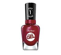 Sally Hansen Miracle Gel, Dig Fig, Gel-Like Nail Polish, NO UV Light Required, Chip-Resistant, Long Lasting - Up to 8 days, Easy to Use, Salon Quality Results, Vegan Formula, 14.7ml