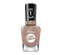 Sally Hansen Miracle Gel, Mocha Me Crazy, Gel-Like Nail Polish, NO UV Light Required, Chip-Resistant, Long Lasting - Up to 8 days, Easy to Use, Salon Quality Results, Vegan Formula, 14.7ml