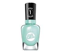 Sally Hansen Miracle Gel Nail Polish At-home gel manicure, 24 B Girl, Cool Green Shades - 14.7 ml
