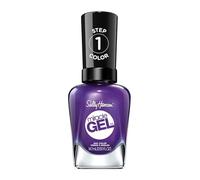 Sally Hansen Miracle Gel Nail Polish At-home gel manicure, 57 Purplexed, Purple Shades - 14.7 ml