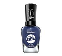 Sally Hansen Miracle Gel Nail Polish At-home gel manicure, Midnight, Blue Shades - 14.7ml