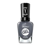 Sally Hansen Miracle Gel Nail Polish At-home gel manicure, Slate, Grey Shades - 14.7ml