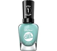 Sally Hansen Miracle Gel Nail Polish, Black and Blue Shades, Grey Matters Farbe