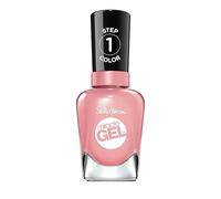 Sally Hansen Miracle Gel, Satel-Lite Pink, Gel-Like Nail Polish, NO UV Light Required, Chip-Resistant, Long Lasting - Up to 8 days, Easy to Use, Salon Quality Results, Vegan Formula, 14.7ml