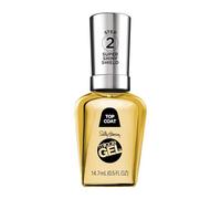Sally Hansen Miracle Gel, Super Shiny Top Coat, Gel-Like Nail Polish, NO UV Light Required, Chip-Resistant, Long Lasting, Easy to Use, Salon Quality Results, Vegan Formula, 14.7ml