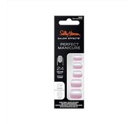 Sally Hansen Salon Effect Perfect Press On Nails, 401 - Affair To Remember, Non-Damaging, Adhesive Tabs & Glue, File & Alcohol Pad Included, Infused with Vitamin E & B5, Easy Removal, Flawless Finish