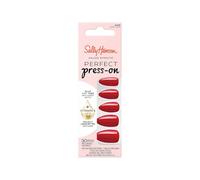 Sally Hansen Salon Effects Perfect Press On Nails, ASAP Apple, Easy to Apply with Adhesive Tabs & Glue, Manicure at Home, 30 Pcs
