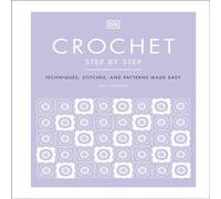 Sally Harding Crochet Step by Step Hardback Book in White Sally Harding White