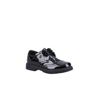 'SALLY PATENT SENIOR' Girls BTS FLFR Hush Puppies Black Infant 6
