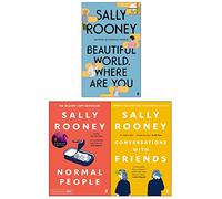 Sally Rooney Collection 3 Books Set (Beautiful World Where Are You, Normal People, Conversations with Friends)