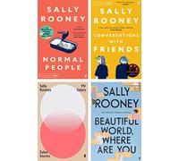 Sally Rooney Collection 4 Books Set (Beautiful World Where Are You [Hardcover], Normal People, Conversations with Friends, Mr Salary)