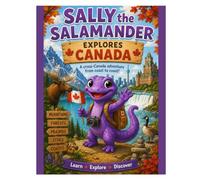 Sally the Salamander Explores Canada Activity Book