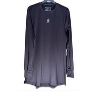 Sally & Tilly Women's Modest Workout Top, Long Sleeve Athletic Shirt for Gym, Running, Yoga Lightweight Breathable, Soft Full Coverage Muslim Sportswear (UK, Alpha, XL, Regular, Regular, Black)