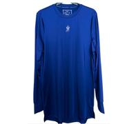 Sally & Tilly Women's Modest Workout Top, Long Sleeve Athletic Shirt for Gym, Running, Yoga Lightweight Breathable, Soft Full Coverage Muslim Sportswear (UK, Alpha, L, Regular, Regular, Navy)