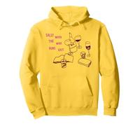 Sally When The Wine Runs Out, Funny Drinking Pullover Hoodie