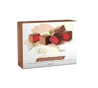 Sally Williams Luxury Belgian Milk Chocolate Covered Rose Turkish Delight, 300 g (Pack of 2)