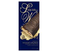 Sally Williams Roasted Nougat Crunch Belgian Milk Chocolate, 2 x 100g