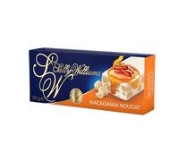 Sally Williams Soft Nougat Bar With Crispy Macadamia Nuts, 50 g (Pack of 6) | Naturally Sweetened with Honey, Individually Wrapped