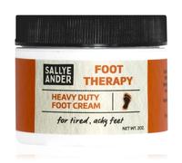 SALLYEANDER Intensive Therapeutic Foot Cream 60ml - Healing Formula with Essential Oils - Intense Tea Tree, Mint & Herb Aroma - Moisturizes Dry, Cracked Feet