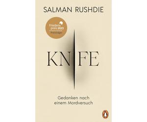 Salman Rushdie Bernha Knife: Gedanken nach einem Mordversuch. Deutsch (Hardback)