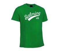Salming Tshirt Logo Tee Jr kids short-sleeved sports cotton green 1167669 0606