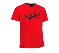 Salming Tshirt Logo Tee Jr kids short-sleeved sports cotton red 1167669 0505