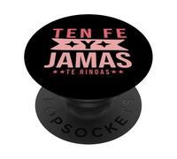 Salmo 23 Spanish Religious Faith Tee Fe, Esperanza, y Amor PopSockets Adhesive PopGrip