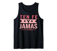 Salmo 23 Spanish Religious Faith Tee Fe, Esperanza, y Amor Tank Top