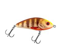 Salmo Fatso 10 cm 48g Floating Jerkbait Wobbler, Salmo Colours: Spotted Brown Perch