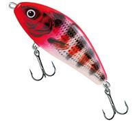 Salmo Fatso Floating | Jerkbait | Holow Red Head Striper | 10cm