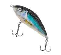 Salmo Fatso Sinking Jerkbait, 12 cm, 71 g, Salmo Colours: Spotted Holo Smelt