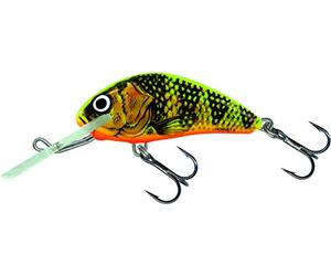 Salmo Hornet Crank Floating Fishing Lure - Gold Fluo Perch, 4 cm/3 g