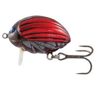 Salmo Lil Bug Floating 3cm 4.3g Bloody Bug, Surface Lure, Replicates Natural Prey, Chub, Perch, Pike, Asp, Trout, Code QBG012.