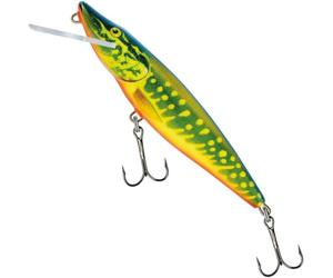 Salmo pike wobbler; bait for pike, pike-perch, perch, pike lure, barschwobbler, Hot Pike, 16cm / 52g / schwimmend / 2.0-5.0m