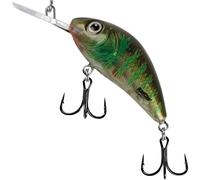 Salmo Rattlin Hornet Floating Wobbler, Salmo Colours: Green Gill Clear, Length / Weight / Running Behavior / Diving Depth: 3.5 cm / 3.1 g / Floating / 1-1.8 m