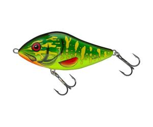 Salmo Sinking Lure Slider Crank Bait Pike Fishing Tackle with Side Action 10cm