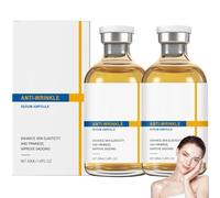 Salmon Anti-Wrinkle Serum, Enhance Barrier Serum, Salmon Essence Ampoule, One Drop Daily Reduces The Signs of Aging, Hydrating, Moisturizing and Firming, Uneven Skin Tone, Korean Skincare (30ml, 2PC)