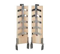 Salmon board smokers Cedar Wood Grilling Planks Adjustable Fish Mounts Reusable