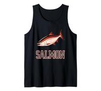 Salmon Design PNW Fish Fishy Water Ocean Sockeye Steelhead Tank Top