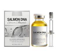Salmon DNA Serum Ampoule - PDRN Microneedling Serum for Face & Body, Anti-Aging Hydration Booster, Skin Repair, Brightening & Firming, for Use with Microneedling, Derma Roller & Pen