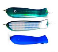 Salmon Fish Shaped Paddle Trolling Diver Lure 32cm for Crocus Featuring UV Enhanced Coating and Bearing Swivel Ring (02)
