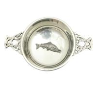 Salmon Pewter Quaich Bowl Scottish Quaich 310